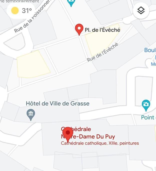 Grasse : Centre Ville Superbe Appartement 2 Chambres Zewnętrze zdjęcie