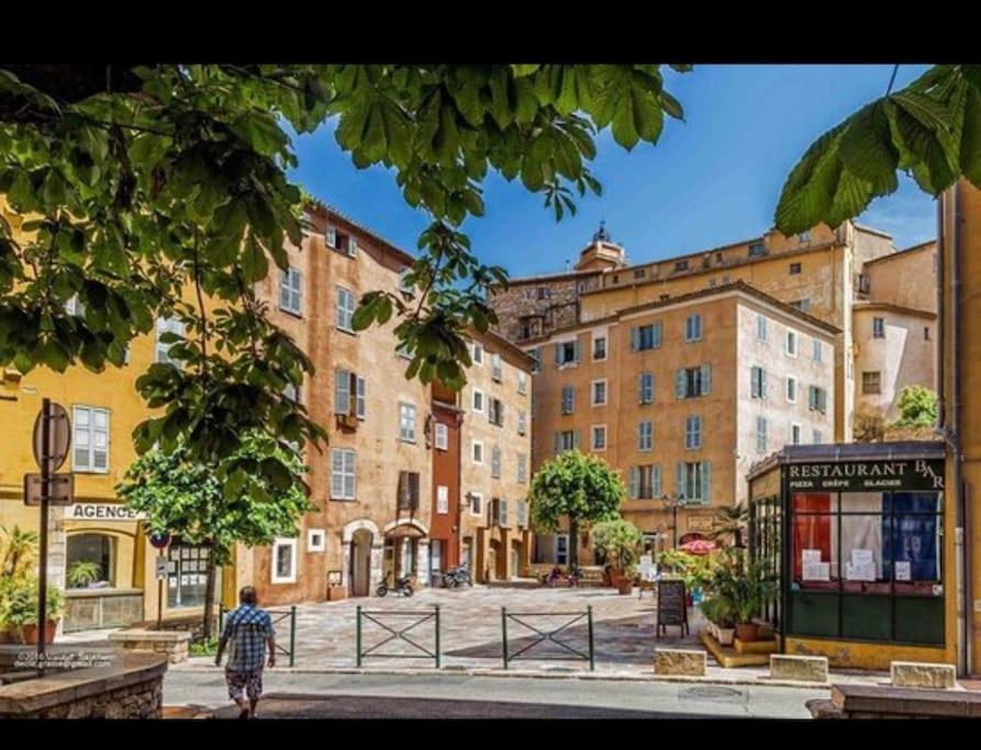 Grasse : Centre Ville Superbe Appartement 2 Chambres Zewnętrze zdjęcie